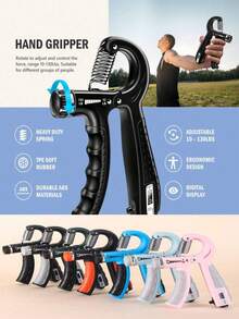 5pcs Set: Finger Resistance Bands, Grip Strengthener, Rubber Massage Ball, Rubber Grip Trainer, Finger Exerciser, Suitable For Guitarists, Pianists, Climbers, Anglers, With Portable Storage Bag - A - View 11