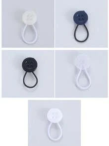 10/6/4/2/1 piezas Hebilla de cintura elástica, Extensor de cintura, Desmontable, Sin costura, Sin aguja, Sin costura, Cintura elástica ajustable para camisas y pantalones. Desmontable, Sin planchado, Hebilla extensora de puños y cuellos, Cintura elástica, Ajustable, Hebilla elástica, Unisex - Multicolor - Ver 7