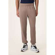 FILA Men's Trousers, Sagano Regular Track Pants, 100% Polyester Tracksuit Bottoms With Adjustable Drawstring Waist And Side Pockets - Brown - View 7