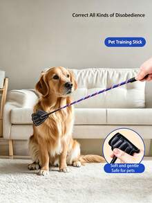 Dụng cụ huấn luyện chó bằng da, dụng cụ bấm huấn luyện thú cưng cán ngắn và dài, gậy huấn luyện chó hình trái tim. - Nhiều màu - Xem 1