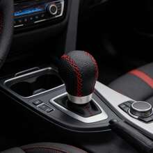 1 núm cần số khâu tay màu đỏ dành cho xe số tự động độ chế - Một cỡ - Xem 3