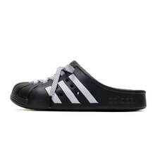 Dép bít mũi adidas ADILETTE - Đa năng, thoải mái, kiểu dáng thường ngày - Dành cho cả nam và nữ - Màu đen và trắng - màu đen - Xem 4