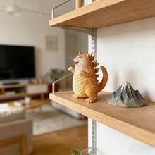 Patung Monster Kucing Kreatif, Bahan Resin, Dekorasi Meja Rumah, Dekorasi Meja Kantor - Kucing Monster - View 7
