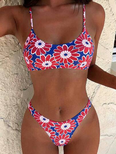 PEPPERMOLLY Bộ bikini 2 mảnh nhiều màu sắc thời thượng mùa Xuân/Hè 2026, họa tiết ngẫu nhiên, thiết kế gợi cảm, bộ bikini được yêu thích, phù hợp cho kỳ nghỉ biển và tiệc bể bơi.
