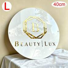 Custom Round Business Acrylic Sign | Custom Business Logo Sign Custom Acrylic Sign | 3d Business Sign,Custom Acrylic Business Logo Sign | Office Sign | Salon Sign | Welcome Sign,Custom Laser Cut Sign - Multicolor - View 25