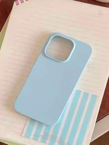 2.0mm 厚液态硅胶手机壳，兼容苹果 16/15/14/13/12/11 Pro Max/17 Pro Max/17 Pro 系列，全包覆式保护壳 - 淺藍色 - 查看 3