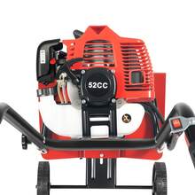 Mini Tiller 52cc 2 Stroke Tilling Tool Tiller Cultivator Garden Tiller For Lawn/Gardening/Soil Cultivation - C - View 8