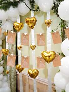 5/10/20 piezas Juego de vestido de novia | Suministros para fiesta de bodas Juego interactivo de adivinanza del vestido de novia Decoraciones, regalos de propuesta a damas de honor, entretenimiento para invitados de boda - Multicolor - Ver 5