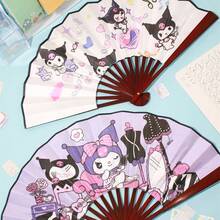 1 把装 Sanrio 8 英寸折叠扇：可爱 Kuromi、Cinconm 和 Melody 动漫扇 - 礼品 - 多色 - 查看 9
