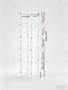 1PC Acrylic Multi-Layer Transparent Display Stand, Suitable For Collectibles, Jewelry, Crafts, Perfume, Cosmetics, Argentina, Organizer, Room Decor, Room Storage, Room Decor, Home, Indoor, Holiday Decoration, Home Storage, Transparent Multi-Layer Storage Box - Multicolor - View 9