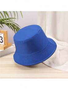 1 pieza Sombrero de cubo bordado personalizado, bordado de texto personalizable - Multicolor - Ver 7