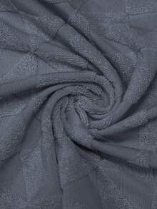 1 chiếc bọc ghế đẩu hình tam giác vuông nhỏ, chất liệu jacquard, thích hợp cho phòng khách, phòng ngủ, phòng ăn, phong cách tối giản hiện đại, phù hợp mọi mùa. - Xám - Xem 7