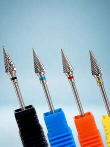 Professional Tungsten Steel Nail Drill Bit Set, Suitable For Home And Salon Use - Multicolor - View 7