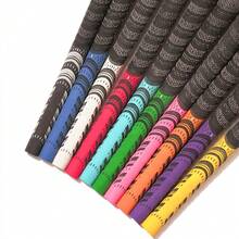 13PCS Golf Grip Carbon Yarn Anti-Slip Golf Iron Club Grips Standard/Midsize US Warehouse - màu xanh lá - Xem 2