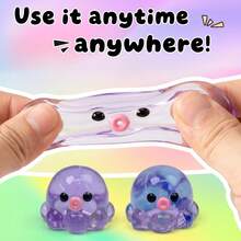 Octopus Squeeze Toy - Cute And Interesting Design. Relieve Anxiety, Relax, Relieve Office Stress, Or Enjoy Some Leisure Fun. Ideal For Students To Relax During Breaks. An Excellent Stress Relief Toy And Birthday Gift! - Color - View 3
