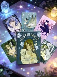 Loputyn Oracle Deck, Magical Fantasy World Of Girl & Wolf, Divination Cards Set - Multicolor - View 1