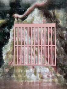 一套格子条纹艺术绘画尺网格绘图工具工艺模板，适用于素描DIY - 套裝 - 查看 8