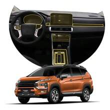 Protectores PPF Interior Transparente Para  Xpander Cross 2025 Kit Completo - Transparente - Ver 1