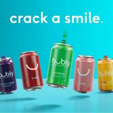 Bubly Strawberry Sunset Sparkling Water, 12 Fl Oz Cans (8 Pack) – Refreshing Fruit-Flavored Beverage - Strawberry - View 3