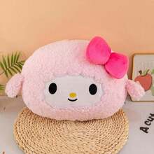 1pc & My Sweet Piano 40cm/15.75in Soft Plush Pillow, Cute Cartoon Polyester Stuffed Cushion Doll For Sofa, Desk, Car Seat, Travel Nap, Room Decor, Birthday Gift For Girls, Students & Fans - Pink - View 13