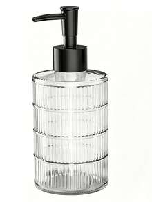 2 piezas Juego de dispensadores de jabón de vidrio, botellas de bomba rellenables transparentes, botellas de loción de vidrio blanco puro de alta gama, adecuadas para baño, cocina, tocador, hotel, apartamento, decoración del hogar moderna, excelente regalo para inauguración de la casa, Navidad, boda, cumpleaños, Día de la Madre, San Valentín, Acción de Gracias - Multicolor - Ver 13