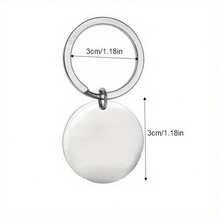 1件独特的街头风钥匙扣礼物，送给妈妈的完美选择 - 周年纪念日、圣诞节、情人节、生日和其他场合！ - 銀色 - 查看 2