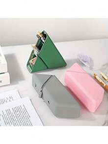 硅胶斜三角可拆卸笔筒 - 彩色 - 查看 6