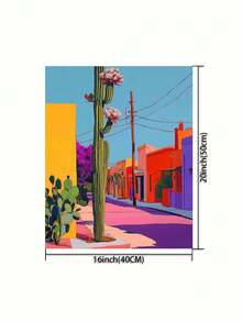 Tranh sơn dầu kỹ thuật số tự làm không khung 40*50cm: Thắp sáng cuộc sống sáng tạo, khắc họa một thế giới đầy màu sắc. Tranh sơn dầu kỹ thuật số tự làm, bắt đầu hành trình nghệ thuật của bạn. Đó là sự kết hợp hoàn hảo giữa sáng tạo và niềm vui, một lựa chọn tuyệt vời cho sự tương tác, chia sẻ cùng người yêu và thư giãn cá nhân. Vải canvas chất lượng cao, kết cấu tinh tế, mang theo những giấc mơ nghệ thuật của bạn. Màu vẽ sống động, bền lâu, không mùi và đáng tin cậy. Nhận diện kỹ thuật số rõ ràng, ngay cả khi không có kiến thức vẽ tranh, bạn vẫn có thể dễ dàng bắt đầu và ai cũng có thể trở thành nghệ sĩ. - nhiều màu - Xem 2