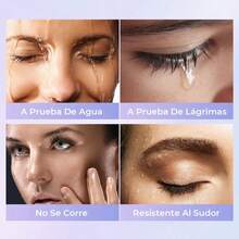 Regalo de San Valentín: Máscara de Pestañas Líquida Sace Lady para Mujer, Resistente al Agua, Densificante, Alargadora, Rizadora, a Prueba de Manchas, de Larga Duración y para un Crecimiento Natural - 1 - Ver 8