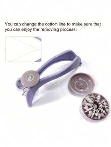 2 Packs Manual Facial Hair Remover For Women – A Portable Hair Removal Tool Designed Specifically For Women. Effectively Removes Hair From The Upper Lip, Chin, And Eyebrows. Includes Replaceable Threading Coils – An Essential Beauty Tool. - Multicolor - View 4