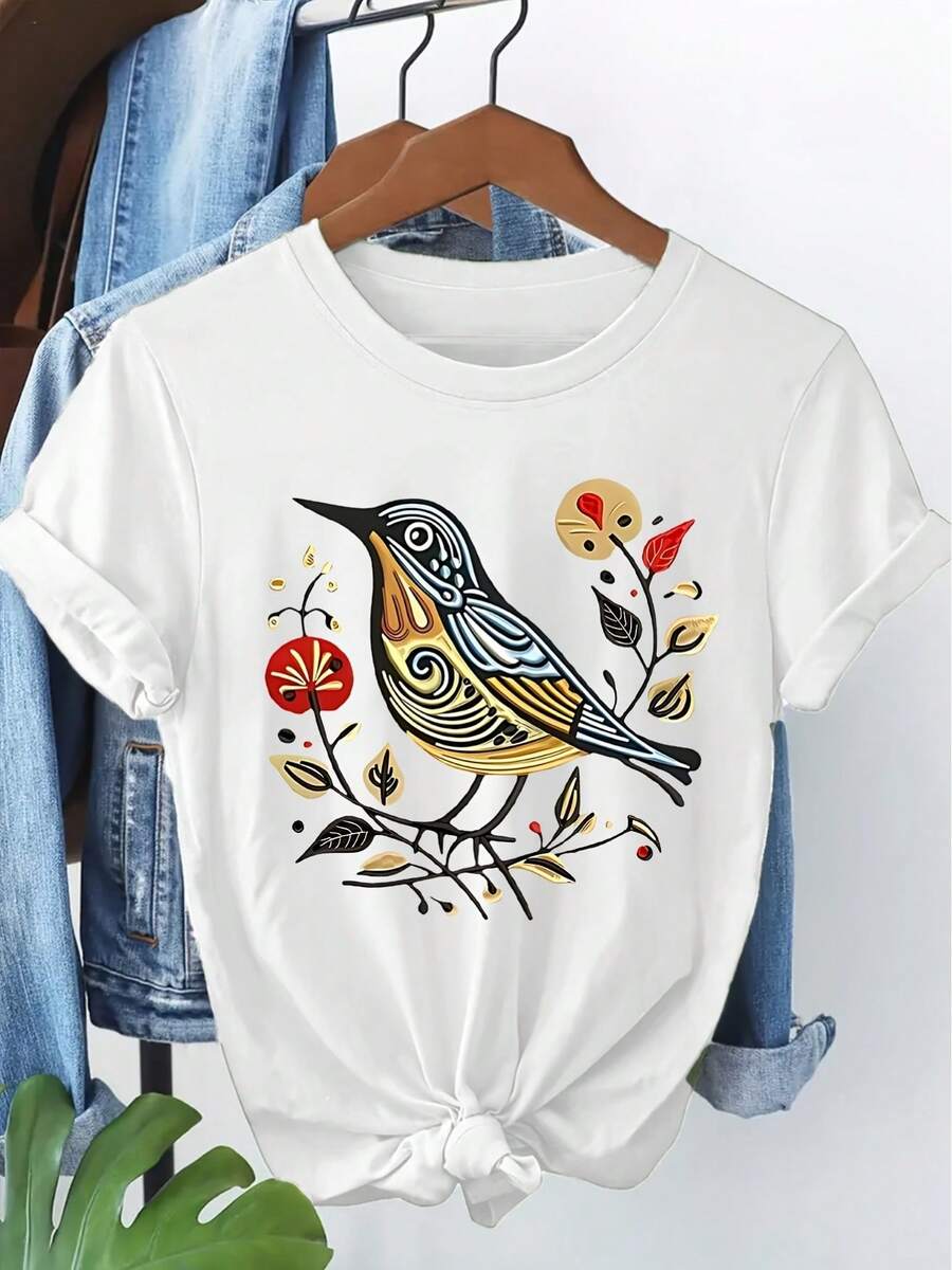 Women T-Shirts - White - View 1