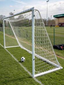 Soccer Goal Net, Sports Soccer Replacement Goal Nets Football Net Soccer Netting For Backyard Games And Training For Adults And Youth Soccer Practice, White - Multicolor - View 2