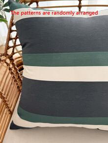 1 chiếc vỏ gối trang trí bằng 100% cotton, thiết kế khóa kéo ẩn, phù hợp trang trí phòng khách, phòng ăn và phòng ngủ, mềm mại và thoải mái, phong cách tối giản. - Nhiều màu - Xem 8