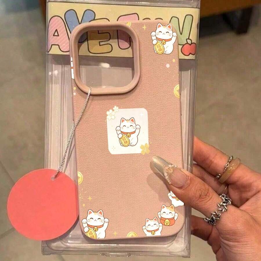 スマホケース 可愛いデザイン キャラクターイラスト 大人可愛い 女子向け ソフトTPU 耐衝撃 カメラレンズ保護 17/16/15/14/13/12/11/7/8/5 Pro Max 対応 インスタ映え プレゼント - 粉色 - チェックする 1