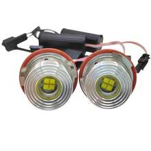 2pcs 20W E39 ANGELEYES LED Daytime Running Lights For BMW, High Power Angel Eyes Halo Rings - E39 20W - View 4