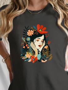 Women T-Shirts - White - View 7