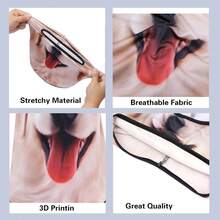 2 chiếc mũ trùm đầu Balaclava, mặt nạ che kín mặt in 3D, khăn quàng cổ thoáng mát, mặt nạ chống nắng và chắn gió. - Nhiều màu - Xem 2