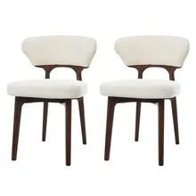 Dining Chairs - White - View 4