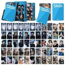 55张明星照片卡相册LOMO卡，这些色彩鲜艳、经久耐用的卡片是送给粉丝和朋友的绝佳礼物。这是一份令人无法抗拒的礼物。 - 彩色 - 查看 1