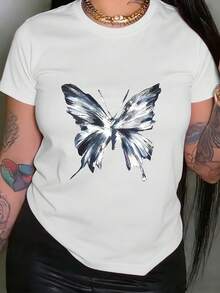 Women T-Shirts - Black - View 6