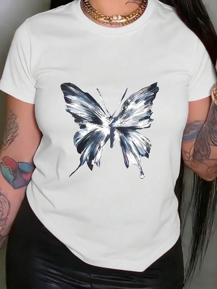Women T-Shirts - White - View 1