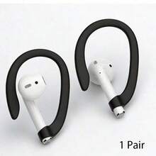 1 Pair Silicone Anti-Lost Earphone Hooks, Designed For Sports, Suitable For Earphones With 5-8mm Diameter Handles, Including A/IrPo/Ds Series - Multicolor - View 2