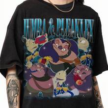 Nani Pleakley Jumba Jookiba Bootleg Rap Tee, Vintage Lilo And Stitch Shirt, Ohana Means Family Shirt, Stitch Family Matching Shirt Cosplay - màu đen - Xem 8