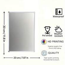 2D Flat Surface - [2D Flat Surface] 1 Durable Metal Sign, Nautical Decoration, Inspirational Quote Sign For Room Decoration, Suitable For Home Decorators, Ideal For Home Or Garden Decoration, Rustic Iron Wall Art, Suitable For Hanging Iron Signs On Bar Walls - 1PC - View 4