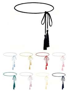 1-Pack Women's Waist Rope Fashion Simple Belt Decoration Versatile Casual Suitable For Summer Daily Outing Clothing Matching Long Skirt Shirt - Waist Rope - View 1