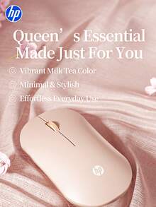 HP Brand Wireless Mouse, Bluetooth Rechargeable Dual-Mode Silent Mouse Suitable For IPad, Tablet, Mac, Apple, Portable Design, Suitable For Gifts And Office Use - View 4