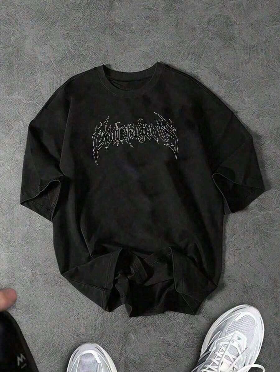 Camisetas para hombres 7YRE - Negro - Ver 1