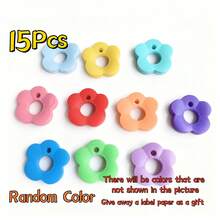 Multicolor Flower Shape Silicone Key Caps Set, Durable Color-Coded Key Covers, Easy Install Key Identifier Protectors For Key Management, Cute Keychain Accessories For Home Office Use, Sweet Gifts For Sisters Friends & Valentine's Day - Multicolor - View 17
