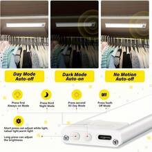 3-Color Temperature Wireless USB Rechargeable Motion Sensor Cabinet Light, Magnetic Stick-On Closet Lamp For Kitchen, Wardrobe, Cabinet, Stairs - Cabinet Lights - View 7