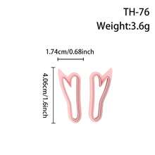 Khuôn cắt đất sét polymer hình hoa và lá với độ chính xác cao, dụng cụ làm đồ thủ công tự chế, khuôn dao cắt chính xác - Vật liệu thủ công - Món quà hoàn hảo cho người đam mê tự làm đồ thủ công. - Hoa và Lá - Xem 18
